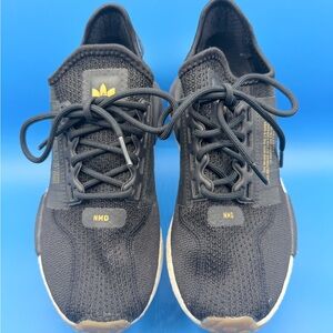 Adidas NMD Black and Gold Sneakers